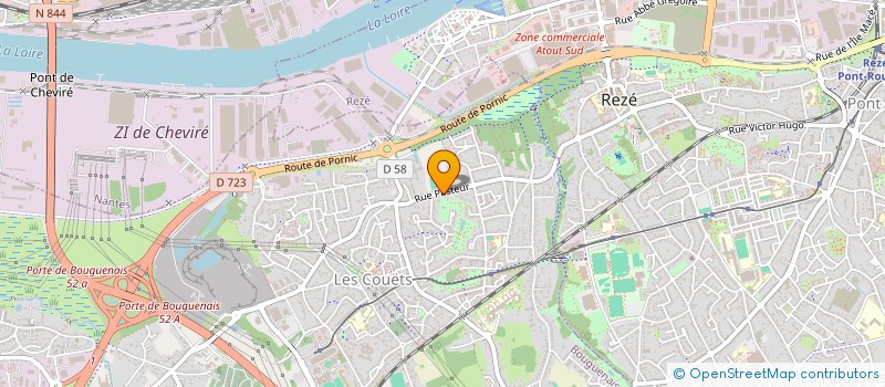 localisation de l'entreprise SOPHROLOGIE KINE YOGA  BOUGUENAIS