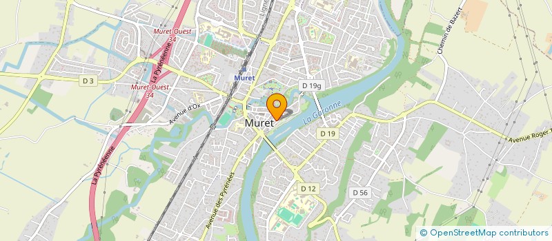 localisation de l'entreprise SOPHROLOGIE MURET A L'ECOUTE DE L'ETRE  MURET