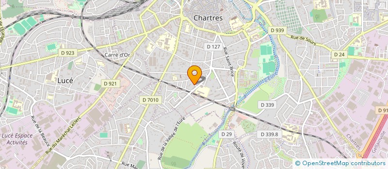 localisation de l'entreprise SOPHROLOGIE & RELAXATION D EURE ET LOIR à CHARTRES