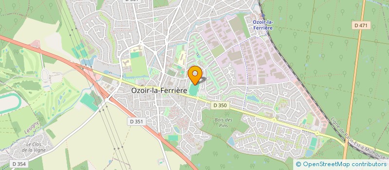 localisation de l'entreprise SOPHROMOTION  OZOIR-LA-FERRIERE