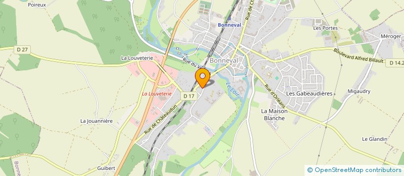 localisation de l'entreprise SOPHUS à DANCY