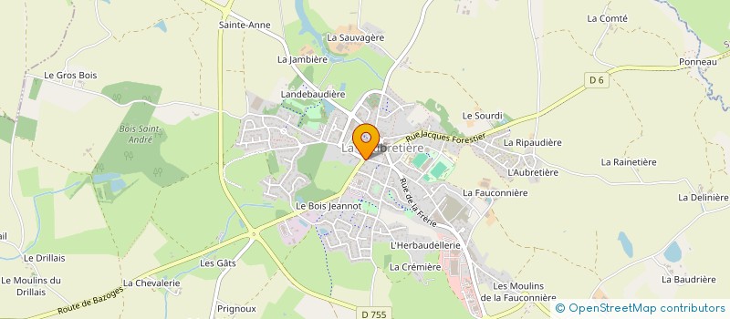 localisation de l'entreprise SOPHYAL  SAINT-AUBIN-DES-ORMEAUX
