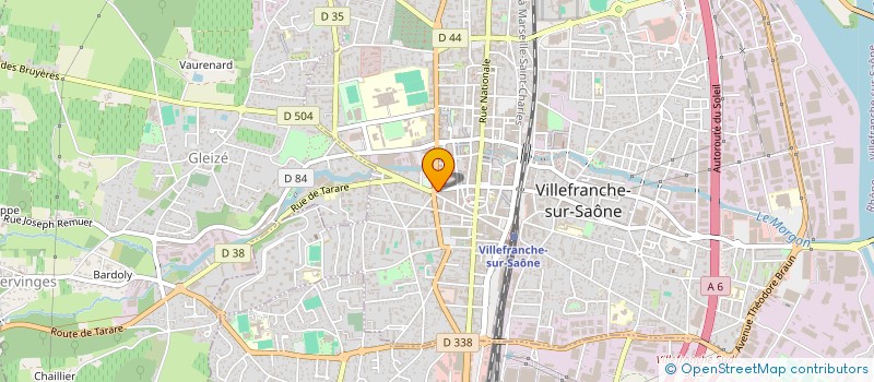 localisation de l'entreprise SOPIAL à VILLEFRANCHE-SUR-SAONE