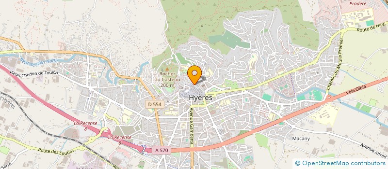 localisation de l'entreprise SOPICO à HYERES