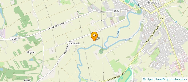 localisation de l'entreprise SOPIDEL  GRENADE