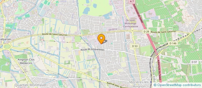 localisation de l'entreprise SOPIDO  MORIERES-LES-AVIGNON