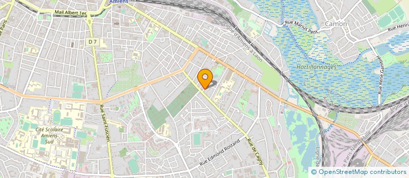 localisation de l'entreprise SOPIFIM à AMIENS