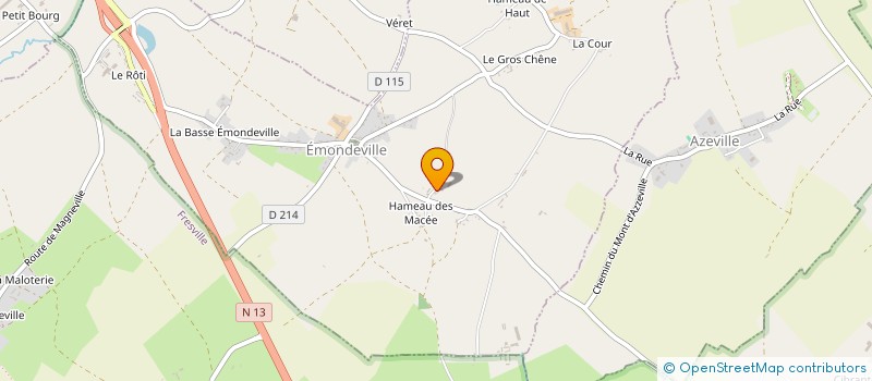 localisation de l'entreprise SOPIVAL  EMONDEVILLE