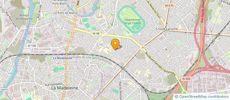 localisation de l'entreprise SOPIVIGA à MARCQ-EN-BARŒUL
