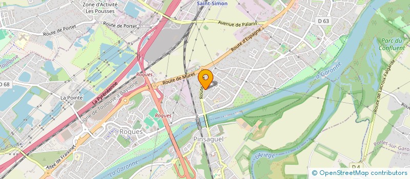 localisation de l'entreprise SOPLANET  PORTET SUR GARONNE