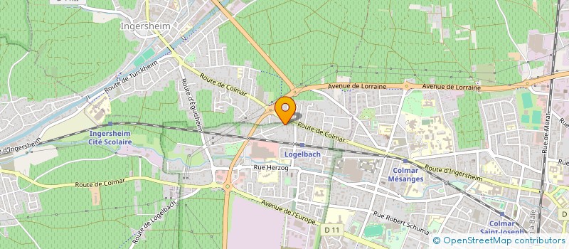 localisation de l'entreprise SOPLAST FRANCE à WINTZENHEIM