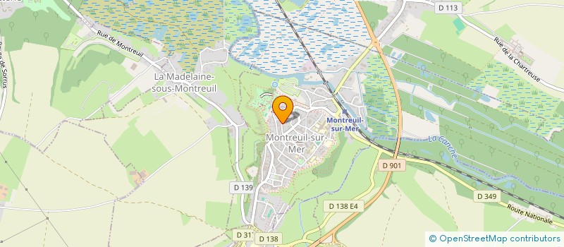 localisation de l'entreprise SOPLIM  MONTREUIL-SUR-MER