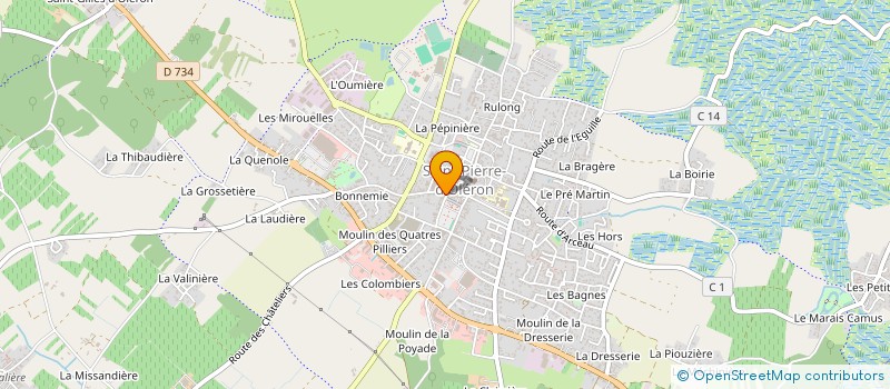 localisation de l'entreprise SOPOGRIL à SAINT-PIERRE-D'OLERON