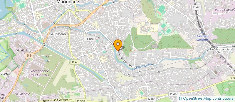 localisation de l'entreprise SOPOMIELLI  MARIGNANE