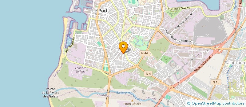 localisation de l'entreprise SOPOP RUN à LE PORT