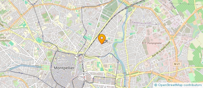 localisation de l'entreprise SOPORU à MONTPELLIER