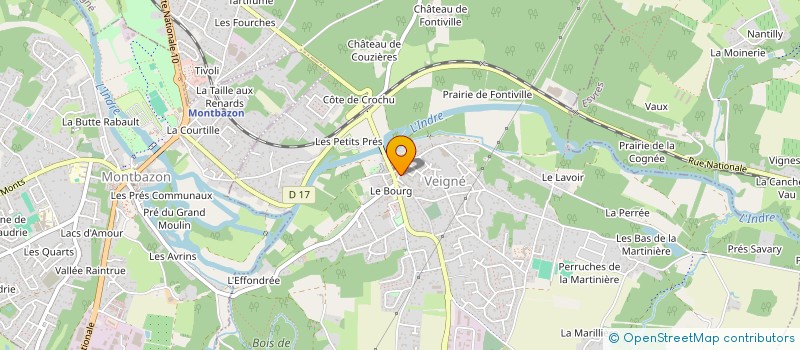 localisation de l'entreprise SOPR'ALTI  VEIGNE