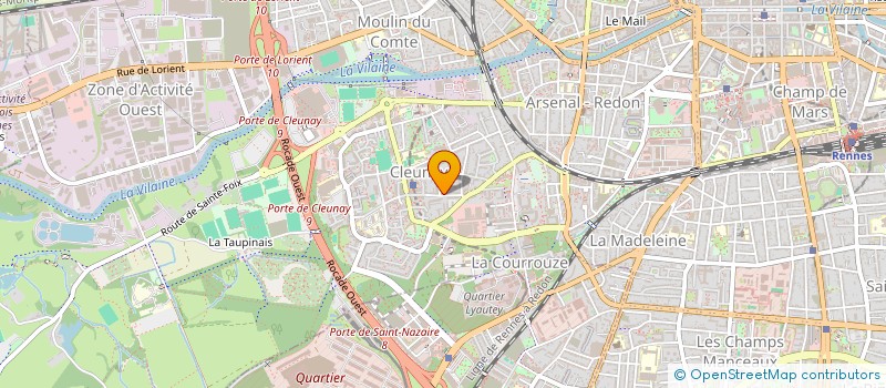 localisation de l'entreprise SOPRA  RENNES