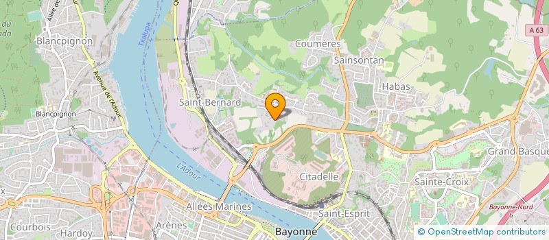 localisation de l'entreprise SOPRADOUR à BAYONNE