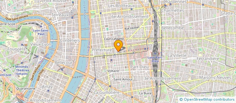 localisation de l'entreprise SOPRAL à LYON