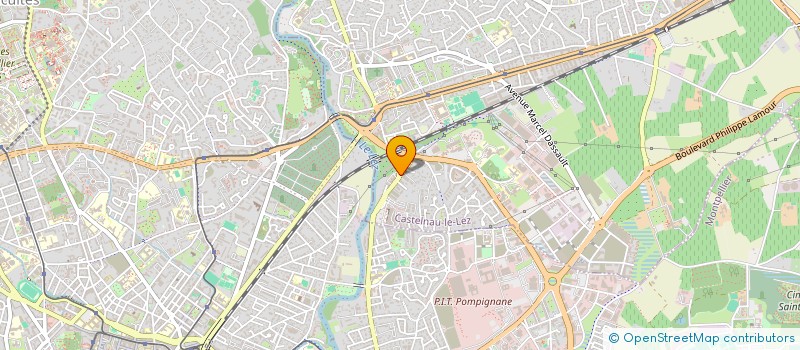 localisation de l'entreprise SOPRAL à CASTELNAU-LE-LEZ