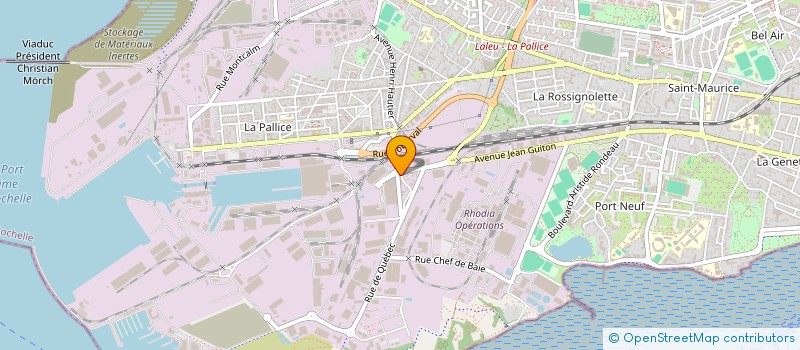 localisation de l'entreprise SOPRALOC  LA ROCHELLE