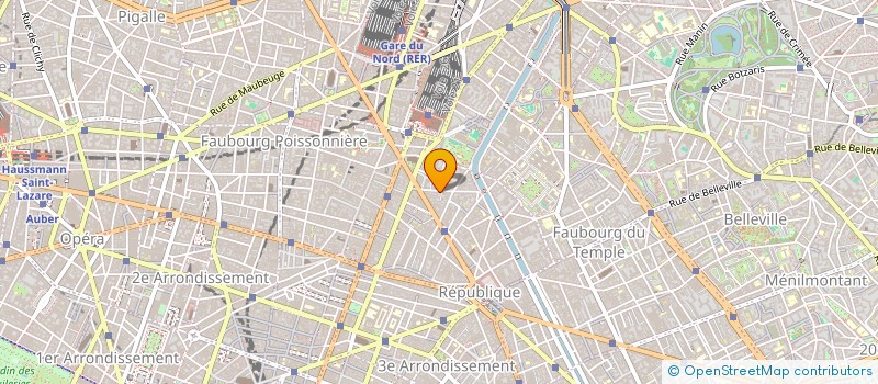 localisation de l'entreprise SOPRAM à PARIS