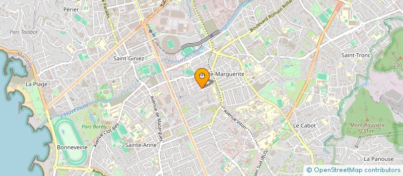 localisation de l'entreprise SOPRAMI à MARSEILLE