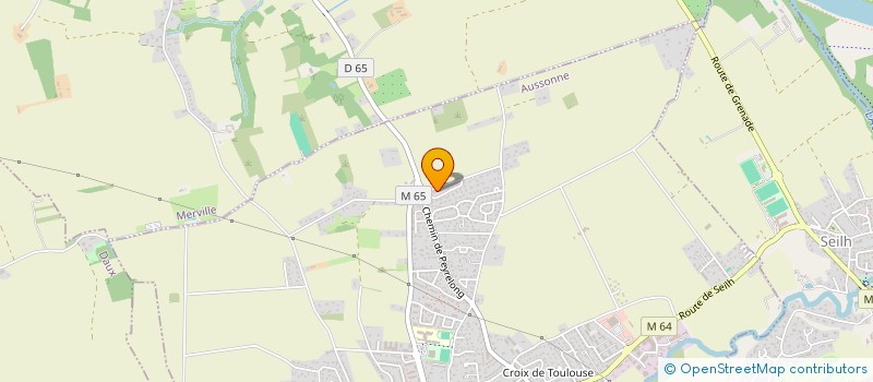localisation de l'entreprise SOPRANE 31 à AUSSONNE