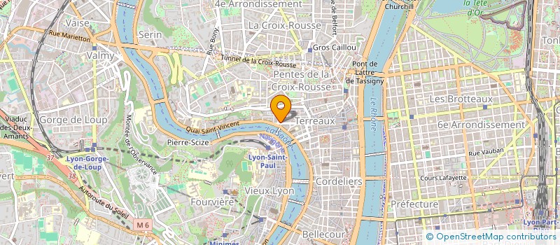 localisation de l'entreprise SOPRANOVA à LYON