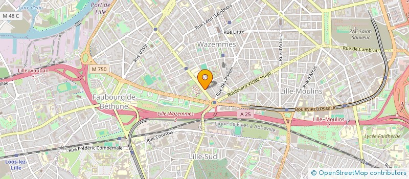 localisation de l'entreprise SOPRAZIO à LILLE