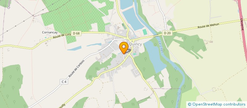 localisation de l'entreprise SOPRECO ISOLATION à PREUILLY
