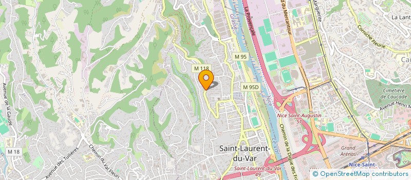 localisation de l'entreprise SOPRED à SAINT-LAURENT-DU-VAR