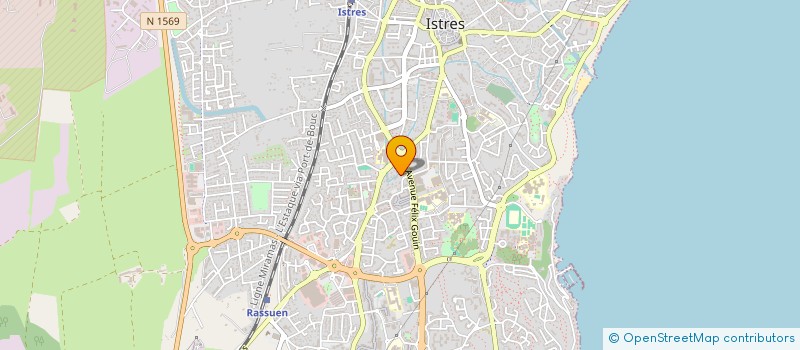 localisation de l'entreprise SOPREL  ISTRES