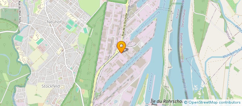 localisation de l'entreprise SOPREMA ENTREPRISES à STRASBOURG