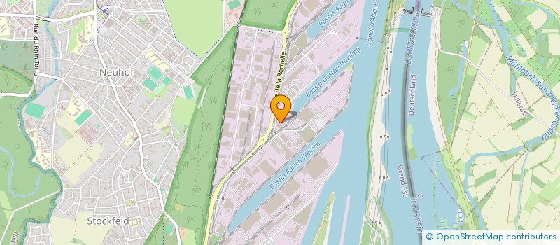 localisation de l'entreprise SOPREMA STEEL à STRASBOURG