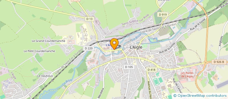 localisation de l'entreprise SOPREREST à DREUX