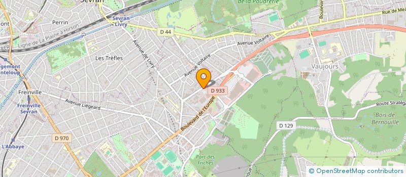 localisation de l'entreprise SOPRES à LIVRY-GARGAN