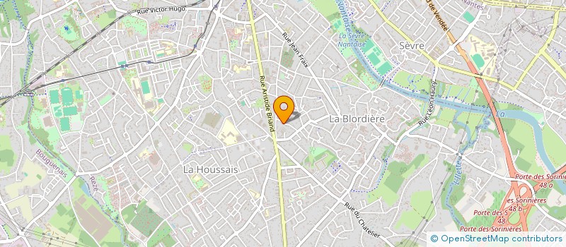 localisation de l'entreprise SOPRESER BESSON à REZE