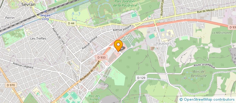 localisation de l'entreprise SOPRESTO S.A à LIVRY-GARGAN