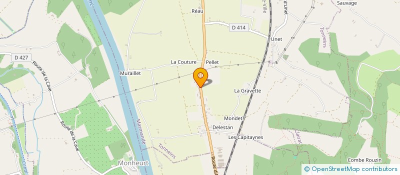 localisation de l'entreprise SOPREV  FAUILLET