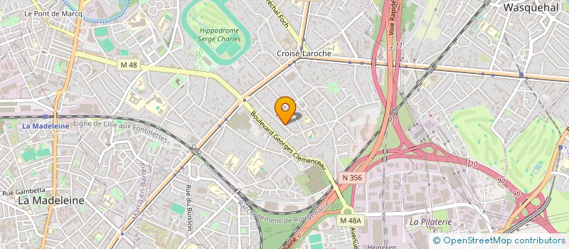 localisation de l'entreprise SOPRIC à MARCQ-EN-BARŒUL