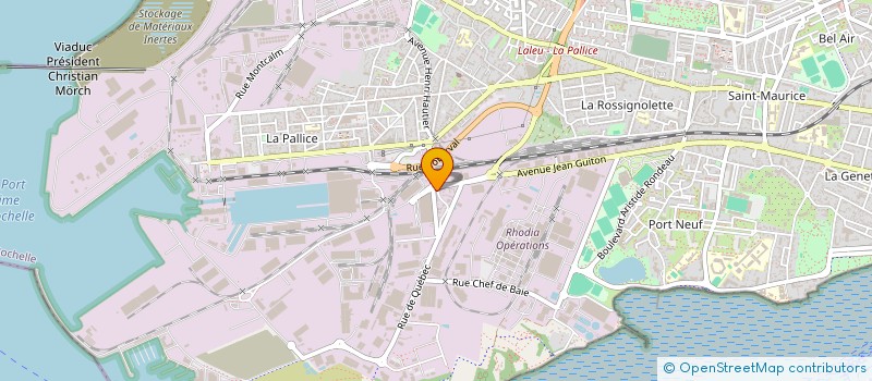 localisation de l'entreprise SOPRIM ATLANTIQUE à LA ROCHELLE
