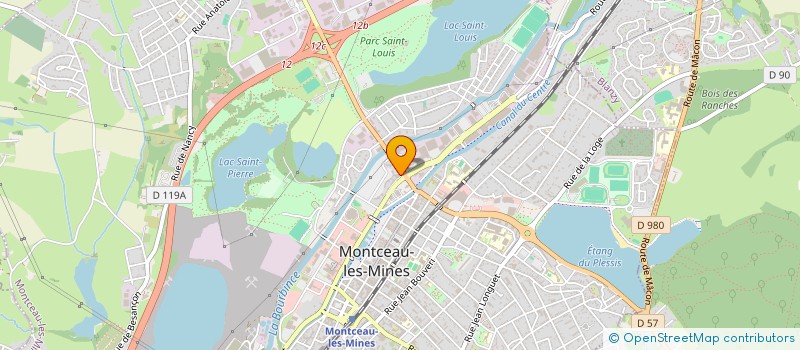 localisation de l'entreprise SOPRIMMO CONSEILS à MONTCEAU-LES-MINES