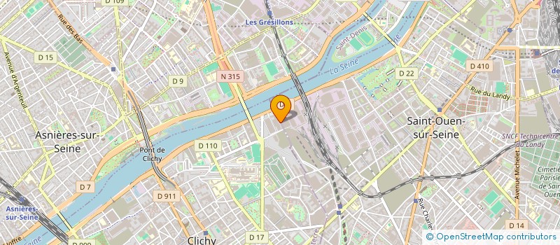 localisation de l'entreprise SOPRINCEL SA à CLICHY