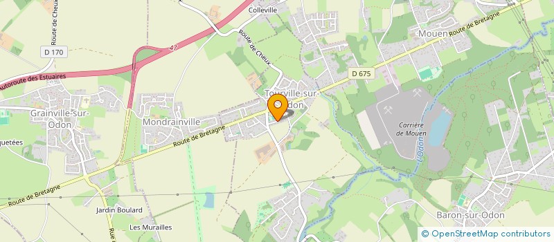 localisation de l'entreprise SOPROBAT à EVRECY