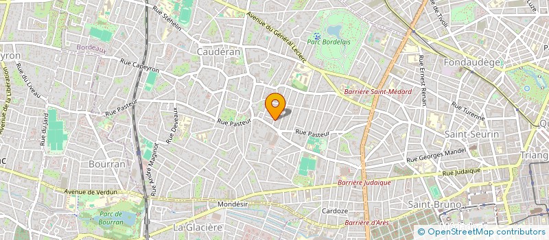 localisation de l'entreprise SOPRODE à BORDEAUX