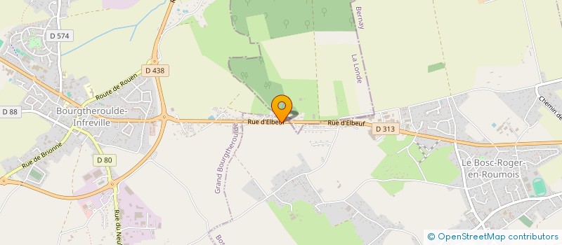 localisation de l'entreprise SOPRODEM SN à BOSROUMOIS