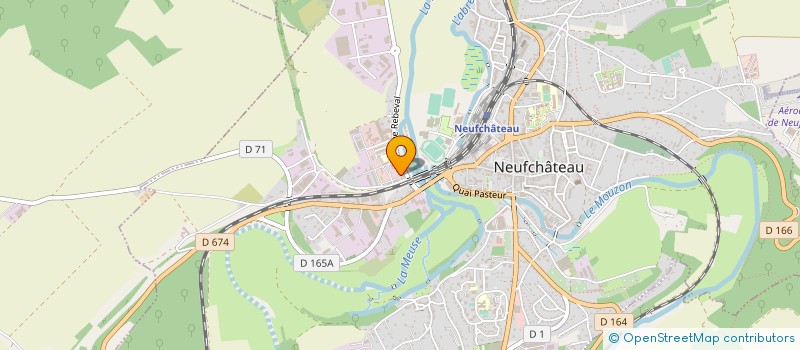 localisation de l'entreprise SOPRODENT  NEUFCHATEAU