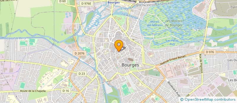 localisation de l'entreprise SOPROLIB VAL DE FRANCE à BOURGES